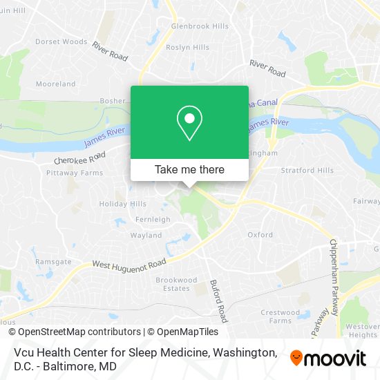 Mapa de Vcu Health Center for Sleep Medicine