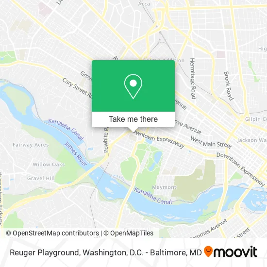 Reuger Playground map