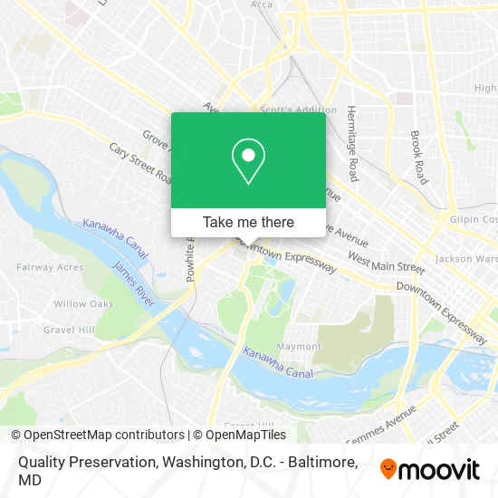 Quality Preservation map