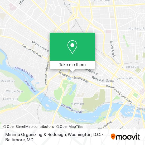 Mapa de Minima Organizing & Redesign