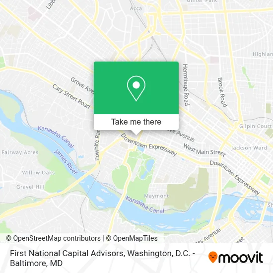 First National Capital Advisors map