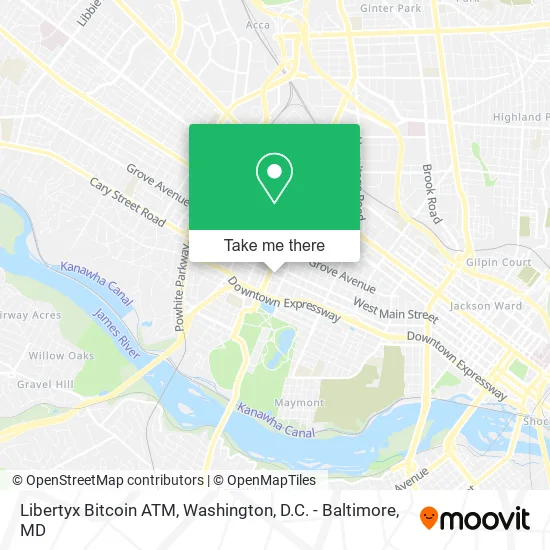 Libertyx Bitcoin ATM map