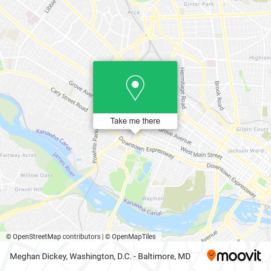 Mapa de Meghan Dickey