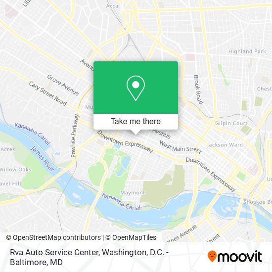 Rva Auto Service Center map