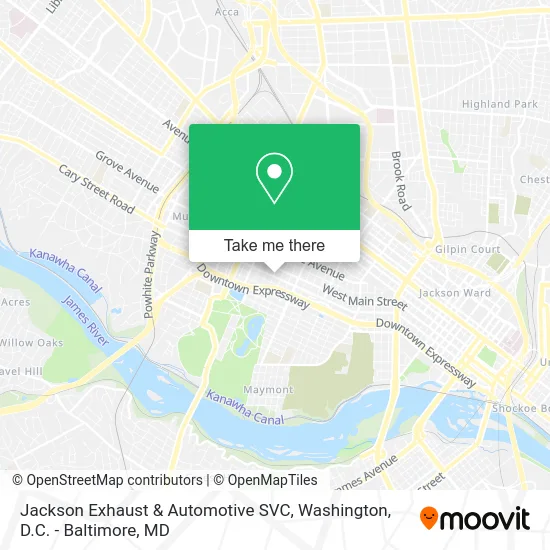 Jackson Exhaust & Automotive SVC map