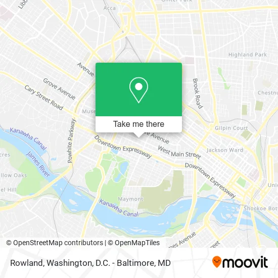 Rowland map