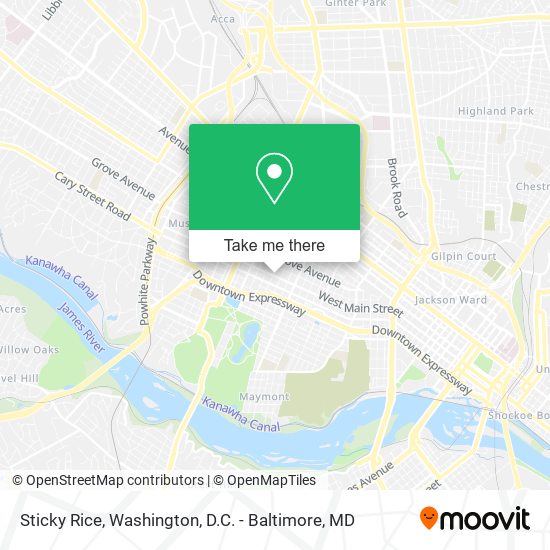Mapa de Sticky Rice
