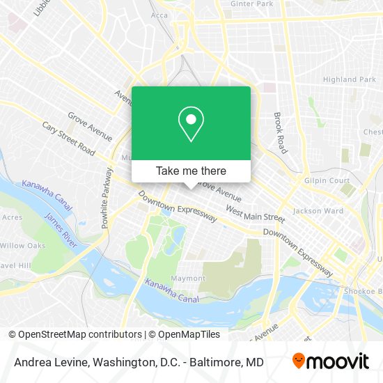 Andrea Levine map