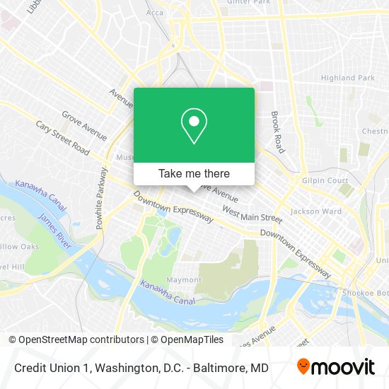 Credit Union 1 map