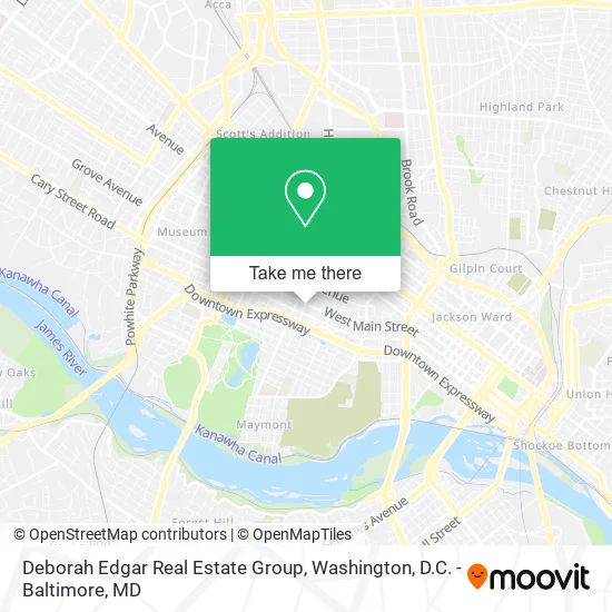 Deborah Edgar Real Estate Group map