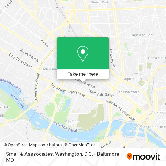 Small & Asssociates map