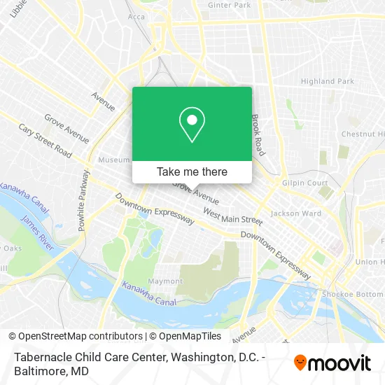 Tabernacle Child Care Center map