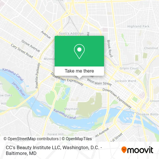 CC's Beauty Institute LLC map
