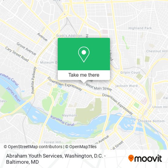 Mapa de Abraham Youth Services