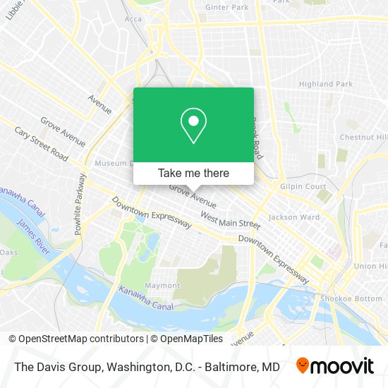 The Davis Group map