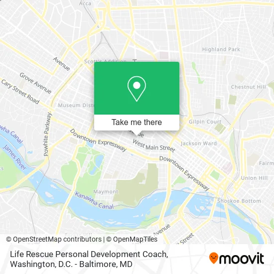 Life Rescue Personal Development Coach map