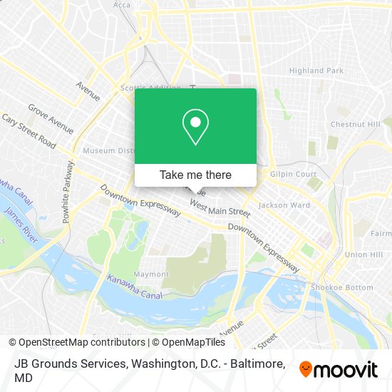 JB Grounds Services map