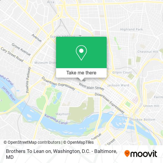 Brothers To Lean on map