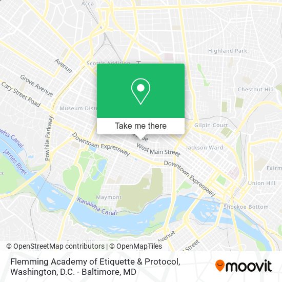 Flemming Academy of Etiquette & Protocol map
