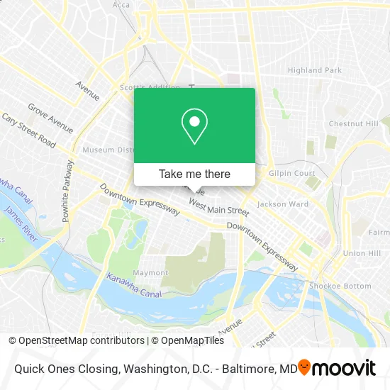 Quick Ones Closing map