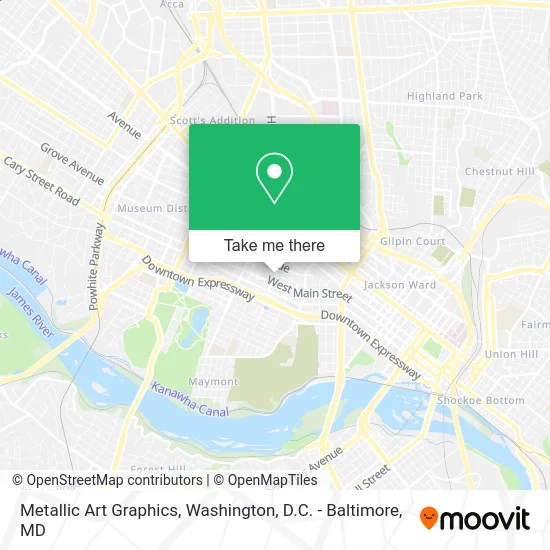 Metallic Art Graphics map