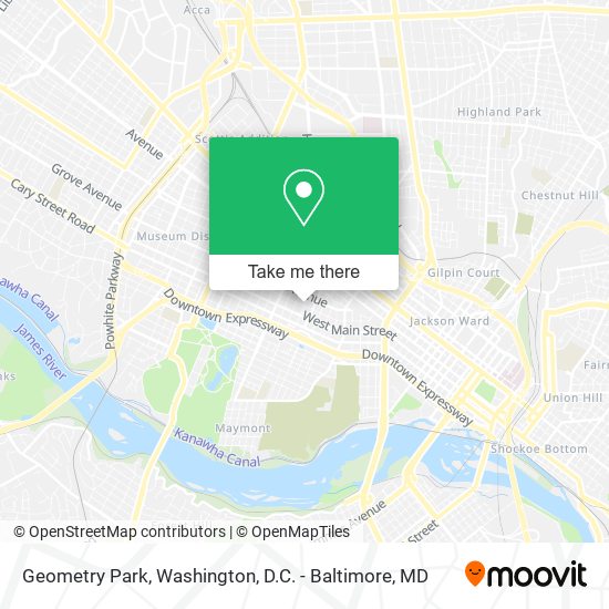 Geometry Park map