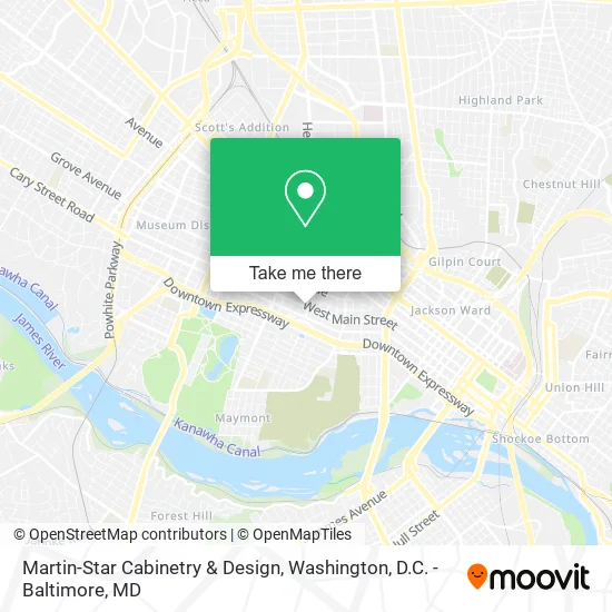 Martin-Star Cabinetry & Design map