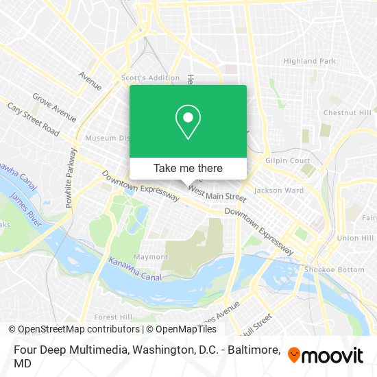 Four Deep Multimedia map