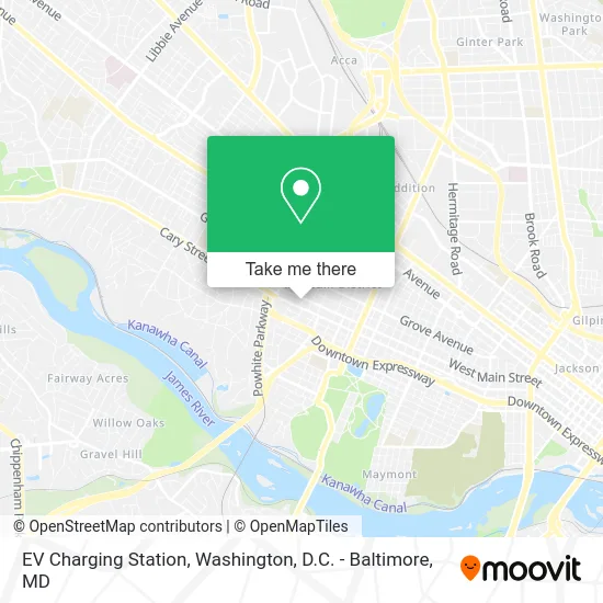 EV Charging Station map