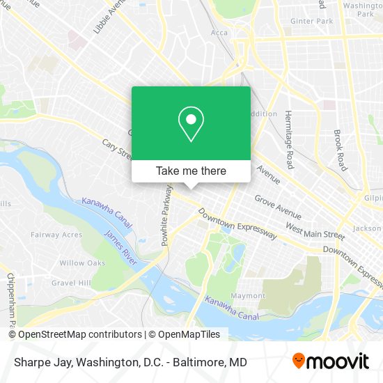 Sharpe Jay map