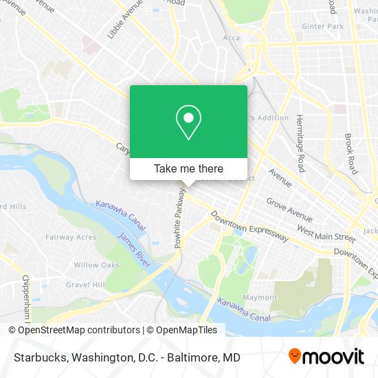 Starbucks map