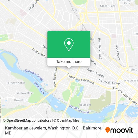 Mapa de Kambourian Jewelers