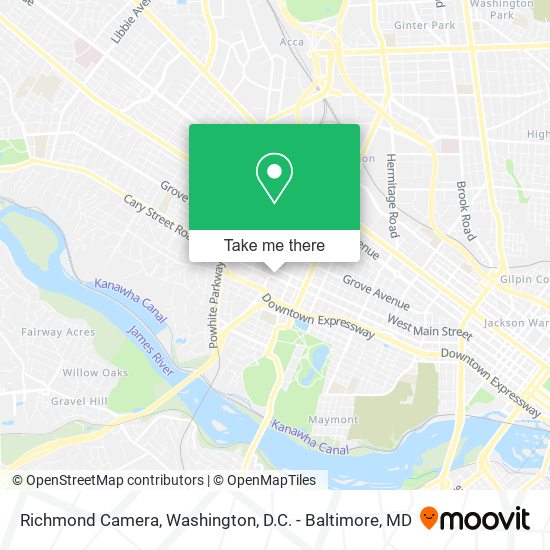 Richmond Camera map