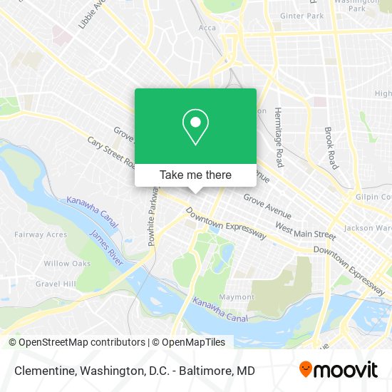 Clementine map