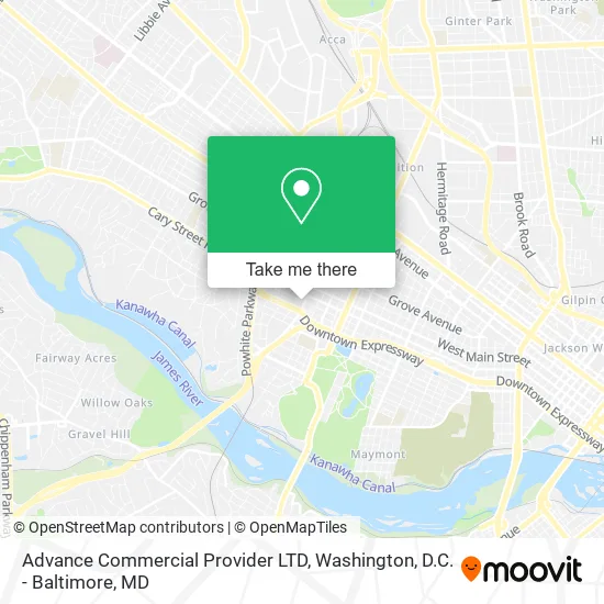 Advance Commercial Provider LTD map