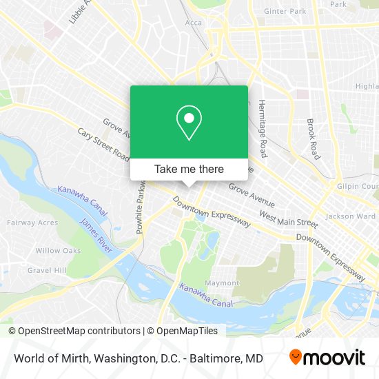 World of Mirth map