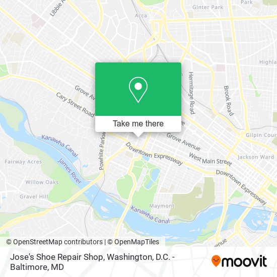 Jose's Shoe Repair Shop map