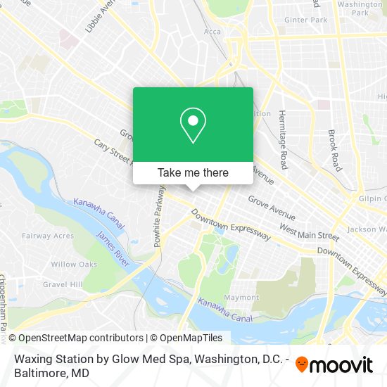 Mapa de Waxing Station by Glow Med Spa
