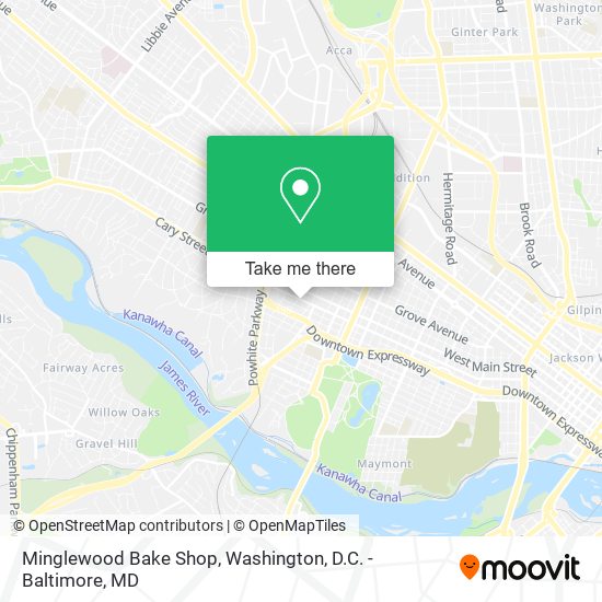 Minglewood Bake Shop map
