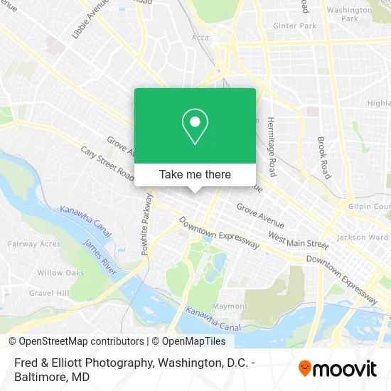 Fred & Elliott Photography map