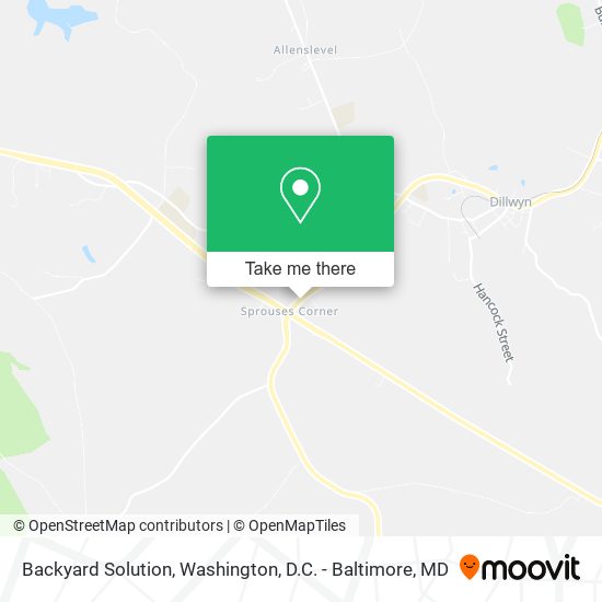 Backyard Solution map