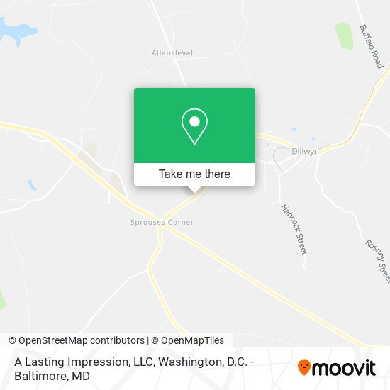 A Lasting Impression, LLC map
