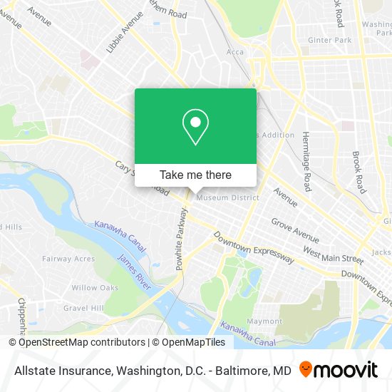 Allstate Insurance map