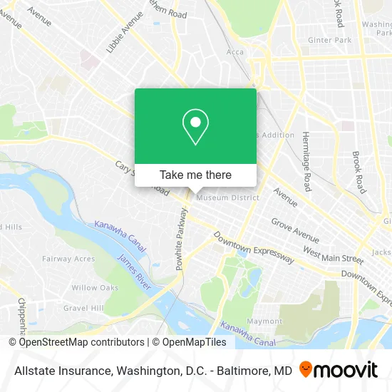 Allstate Insurance map
