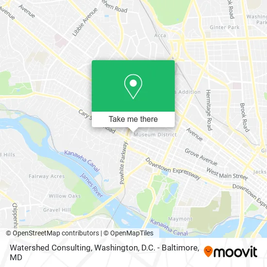 Watershed Consulting map
