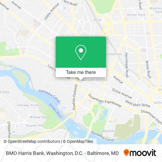 BMO Harris Bank map