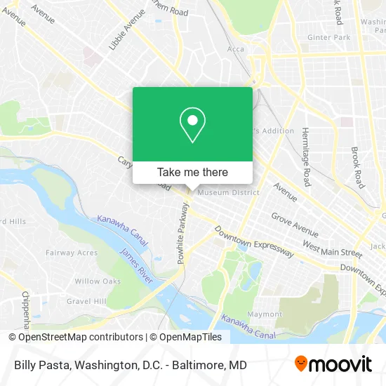 Billy Pasta map