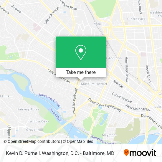 Kevin D. Purnell map