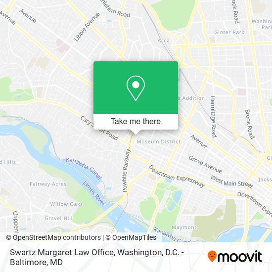 Swartz Margaret Law Office map