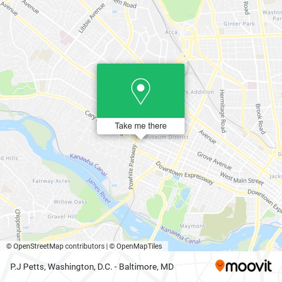 P.J Petts map